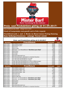 Preis- und Produktliste-gültig ab 01.04.2017