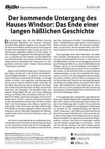 Der kommende Untergang des Hauses Windsor: Das Ende einer