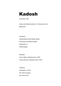 Kadosh - HdM Stuttgart