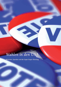 Wahlen in den USA - Freie Universität Berlin