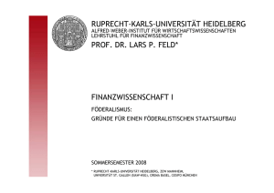 Folien 11 - Alfred-Weber-Institut für Wirtschaftswissenschaften