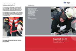 Hepatitis B-Schutz - Feuerwehrportal Hessen