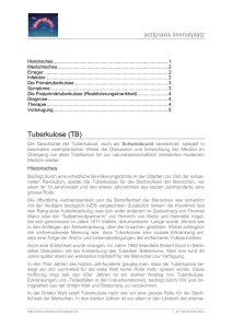 Tuberkulose - Arztpraxis Limmatplatz