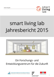 Jahresbericht des smart living lab