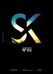 SK Magazin No. 1 - We live visions... sk