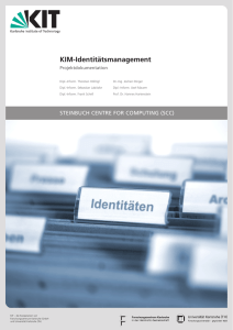 KIM-Identitätsmanagement - SCC