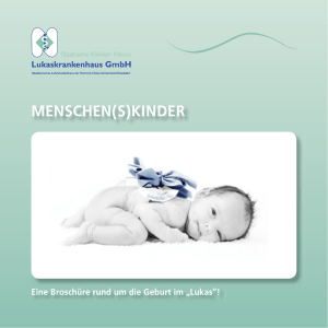 menschen(s)kinder - Lukaskrankenhaus Neuss