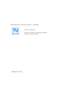 Mathematik 3 für ET (Teil 1, WS 06)