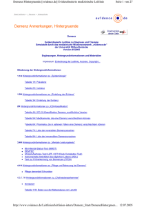 Seite 1 von 27 Demenz Hintergruende [evidence.de