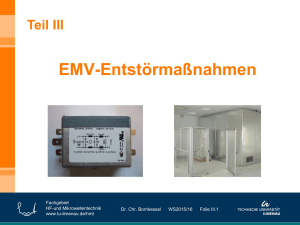 EMV-Entstörmaßnahmen