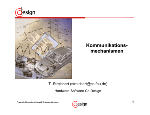 Einführung in Kommunikations - Lehrstuhl für Informatik 12