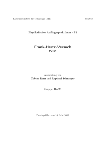 Frank-Hertz