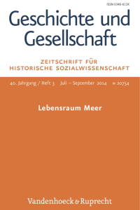 Geschichte und Gesellschaft, 2014, 40. Jahrgang, Heft 3