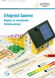 Erfolgreich Sanieren - EnergieAgentur | Speyer – Neustadt | Südpfalz
