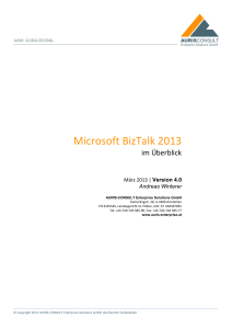 Microsoft BizTalk 2013 - auris