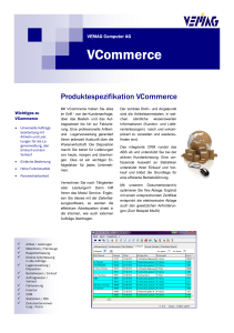 Produkteblatt VCommerce - ERP