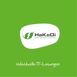 individuelle IT-Lösungen - HaKoDi EDV Systeme GmbH