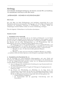 Antrag - Bürgervereinigung Wolfratshausen