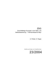und Geb&auml;udesanierung &ndash; Trollmannkaserne Steyr A. Prehal, H. Poppe