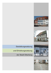 Gestaltungs- und Erhaltungssatzung