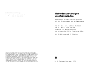 Diekmann, Andreas und Peter Mitter 1984 Methoden zur Analyse