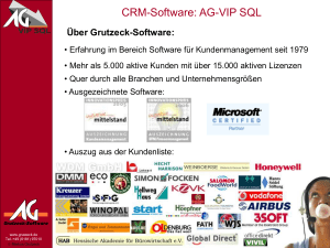 Grutzeck-Software: CRM-Software AG