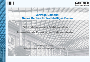 Dr. Armin Franke - Geb&auml;udeh&uuml;llen aus Stahl und Glas