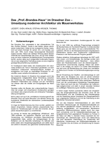 Das &bdquo;Prof.-Brandes-Haus&ldquo; - Ingenieurb&uuml;ro f&uuml;r Bautechnik Kraus +