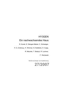 HY3GEN Ein nachwachsendes Haus