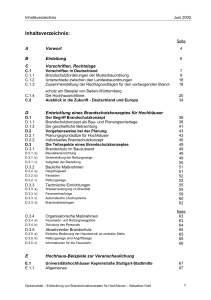 technischen Beurteilung von Hochh&auml;usern G.1 Brandschutz im