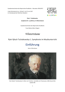 Winterträume Einführung - Symphonieorchester des Bayerischen