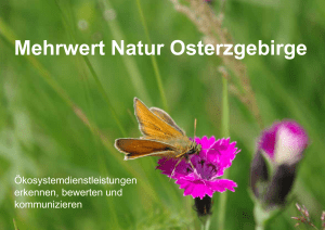 Mehrwert Natur Osterzgebirge - Leibniz