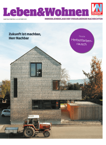Zukunft ist machbar, herr nachbar - Vorarlberger Architektur Institut