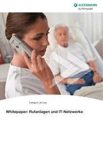 Whitepaper: Rufanlagen und IT-Netzwerke