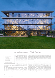 Innovationszentrum 2.0 SAP Potsdam