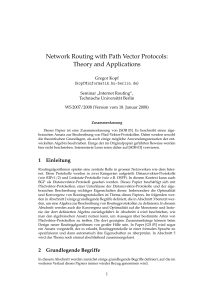 Network Routing with Path Vector Protocols