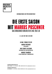 die erste saison mit markus poschner