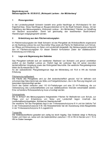 Begr&uuml;ndung zum - Landeshauptstadt Schwerin