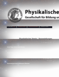 Physikalischer Verein