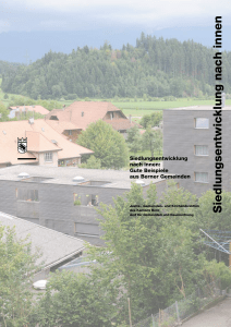 Brosch&uuml;re Best Practice Siedlungsentwicklung nach innen
