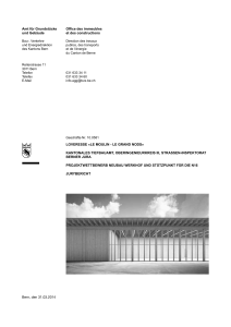 Jurybericht Werkhof und St&uuml;tzpunkt