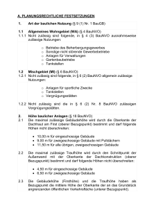 Stadt Rheinberg, Bebauungsplan Nr