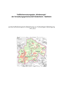 „Windenergie“ der Verwaltungsgemeinschaft Heidenheim