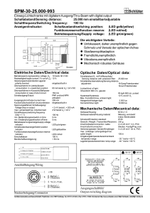 Datenblatt SPM-30-25000-993 - Schlüter Automation und Sensorik
