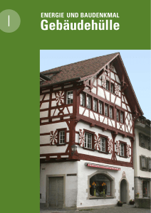 Energie und Baudenkmal - Gebaeudehuelle