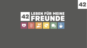 Leben für meine Freunde