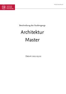 Architektur Master