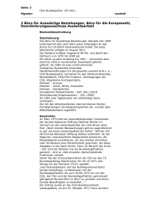 B&uuml;ro f&uuml;r Ausw&auml;rtige Beziehungen - Konrad-Adenauer