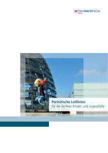 Paritätische Leitlinien für die Berliner Kinder