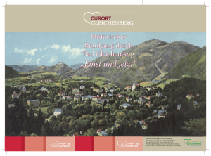 Einst und jetzt - brochures from Austria